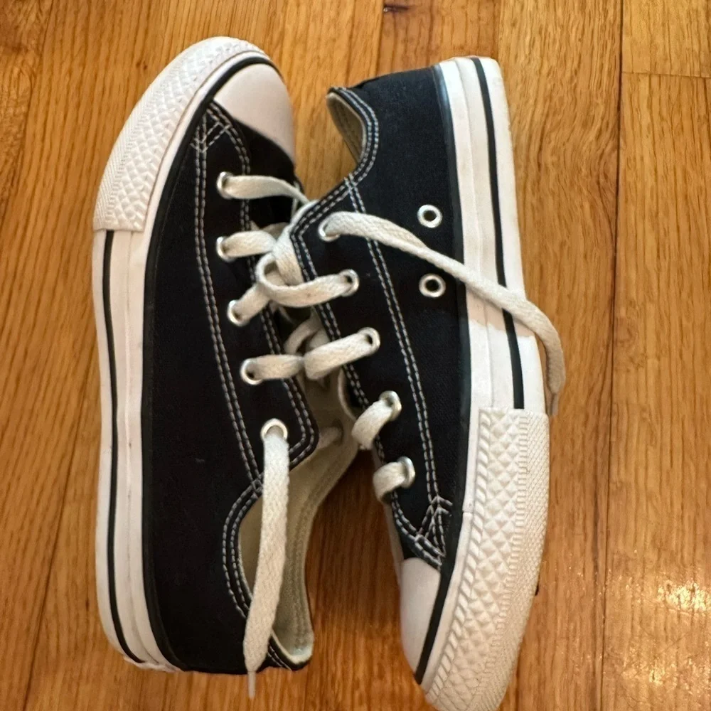 Converse Chuck Taylor All Star Low-Top Sneaker - Little Kid - Black Sz 2.5